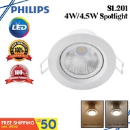 PHILIPS 3W , 4W , 4.5W , 5W LED EYEBALL  59751 , 59752 , SL201 (Cool White, 4000K/ Warm White, 2700K