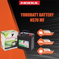 YOKOBATT 100% new 2024🔥promo NS70 / NS70L battery car
