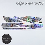 7-color Dream car sticker - Dream car sticker (ACTUAL VIDEO)