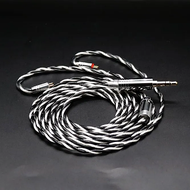 XINHS-16 4 คอร์ OCC โล่ลวด + โลหะผสมเงิน HIFI สายอัพเกรดหูฟังสำหรับ KZ Moondop Kato TRUTHEAR HEXA SE