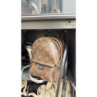 LV Palm Springs Mini 老花 後背包9成新 小書包