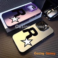 HP Motif with R mark from Rockstar Games company Compatible for VIVO Phone Case, V29 V27 V25E V21E V