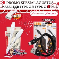 120W USB Type C Data Cable bundling, Type-c to Type-C 65W free 2A USB Adapter / USB Type C Fast Char