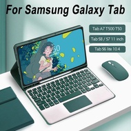 Magnetic Wireless Bluetooth Touchpad Keyboard Mouse Case for Samsung Galaxy Tab S10 S9 S8 S7 FE Plus