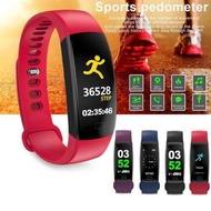 卐✕ Bluetooth F64HR Smart Band Fitness Tracker Blood Pressure Heart Rate Pedometer Sports Sleep Activity Tracker Smart Watch