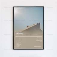 Hottest Daniel Caesar Freudian Tracklist Hip Hop Music Album Cover Poster Prints Wall Art Painting P