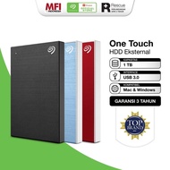 Seagate One Touch HDD - 2TB 1TB EXTERNAL Hard Drive + Pouch OFFICIAL WARRANTY EXTERNAL HDD