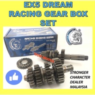 EX5 DREAM RACING GEAR BOX SET STRONGER CHARACTER EX5 RACING GEAR SET SC EX5 ENGINE GEAR RACING WAVE 