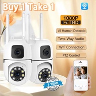 V380 CCTV Camera 4K 8MP CCTV outdoor surveillance camera PTZ color night vision motion detection IP6