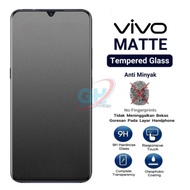 LAYAR Matte Glass Full Screen Vivo Y71 Y75 Y75 5G Y76 5G Y67 Y72 5G Y7S Y70 Y70S Y73 Y79 Anti Glare 