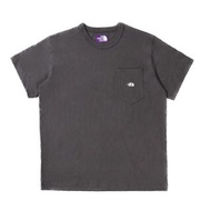 日本預訂 3色選 the north face purple label 小刺繡logo 口袋短袖T恤 tee