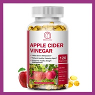 Apple Cider Vinegar-1000mg 120 แคปซูล น้ําส้มสายชูแอปเปิ้ลไซเดอร์ ช่วยควบคุมความอยากอาหาร ลดการดูดซึ