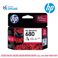 Original HP 680 Ink Cartridge Black / Tri-Colour / HP680 Ink Printer 2135/2676/3635/3835/5076/5075