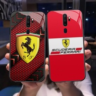 Z-51 Ferrari sports car Case Casing for OPPO Reno A9 2Z A9X 2F A5 F11 2020 Pro HD Glass
