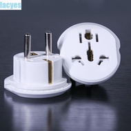LACYES Power Plug Adapter Electrical Wall Socket Universal 16A 250V Europe Plug AU UK CN US To EU Eu