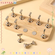 CLEVER Magnetic Nail Practice Stand, Practice Holder Nail Art Nail Tips Holder, Adjustable Nail Disp