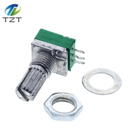 5PCS RK097N B5K B10K B20K B50K B100K 5K 10K 20K 50K 100K with a Switch Audio 3pin Shaft 15mm Amplifi
