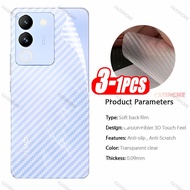 Vivo V29e 5G 2023 3D Back Carbon Fiber Phone Screen Back Film For Vivo V29e VivoV29E V29 29V V 29 E 