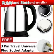 B.S.B Kettle Stainless Steel Electric Automatic Cut Off Jug Kettle 2L
