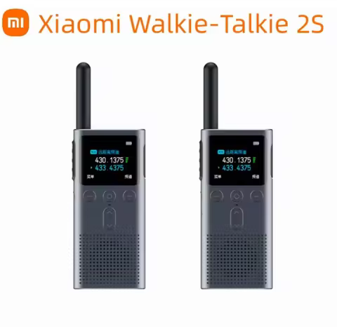 Xiaomi Walkie-Talkie 2S 1.77" Color Display 4W Power Interphone App Manager 5KM Call Distance Outdoo