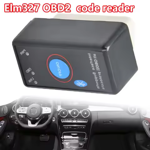 Bluetooth Power Switch on/off 12V OBDII Diagnostic tool ELM327 V1.5 PIC18F25K80 Chip OBD2 Code Reade