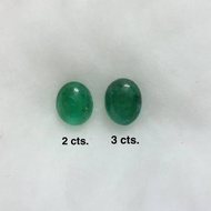 用於 DIY 珠寶的天然贊比亞祖母綠