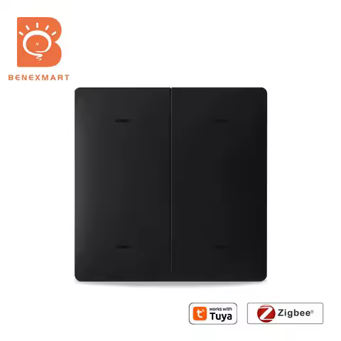 Benexmart Wireless Zigbee Scene Switch 1 2 3 4 Gangs Works with Tuya Control Smart Home Equipment Pu