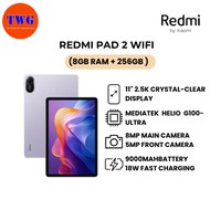 REDMI PAD 2 WIFI (8GB RAM +256GB) 100% ORIGINAL MALAYSIA BRAND NEW free cover and pen special offer