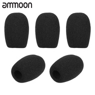 [ammoon]Mini Microphone Windscreens Mic Foam Covers for Lapel Headset Microphone  PCS of 5PCS