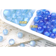 Diy diy Guangchang Mermaid Ji Starry Sky Mobile Phone Chain Material Round Beads Hand Loose Beads Br