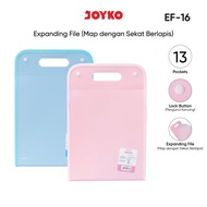 JOYKO Expanding File Map Organizer EF-16 13Pockets A4 F4