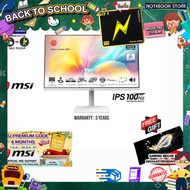 [ผ่อน 0% 10 ด.][รับเพิ่ม! แผ่นรองเม้าส์] [รับเพิ่ม! VIU 6 MONTHS]MSI MODERN MD272QXPW (IPS/100Hz)/ประกัน 3 YEARS