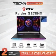 MSI Raider GE78 HX 13VH | 17" QHD IPS | i9-13950HX | RTX 4080 | (16GB*2 )DDR5  | 2TB SSD | Windows 1