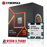 AMD Ryzen 5 7500F Desktop Processor Tray Type 3.7GHz 6 Core 12 Thread Socket AM5 CPU Processor