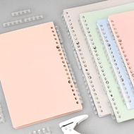 Cuff cover, removable leaf cover B5 A5 Plastic cover with perforated holes to make checkered noteboo