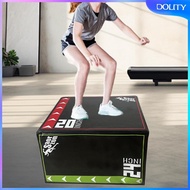 [dolity] 3 in 1 Soft Plyometric Jump Box Plyo Box Workout for Home Gym Plyometric Box