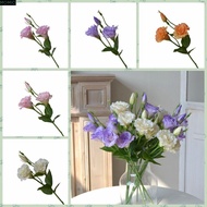 MXMIO Artificial Lisianthus Flowers, Real Touch Silk Flowers Fake Eustoma Flower, Photography Props 
