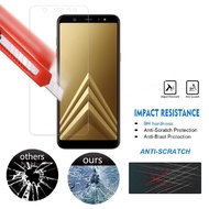 2PC Samsung Galaxy A6A8+2018 Genuine Tempered Glass LCD Screen Protector Film