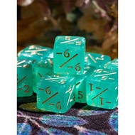 Mini Glitter D6COC Running Group Dice RGP Bode's Gate COC Running Group Dice 6 Sides Cthulhu DND Dic