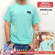 Haikyuu Cosplay Anime T-Shirt Embroidery Aoba Johsai Seijoh Oikawa Toru Iwaizumi