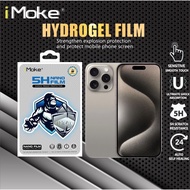 iMoke Hydrogel Screen Protector for iPhone 17 Pro Max/16 Pro Max/16 Plus/16e/15 Pro Max/15 Pro/15 Pl