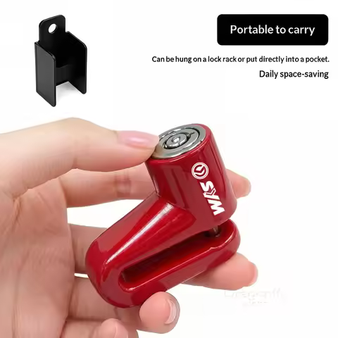 For SYM JP150 GR125 fiddle 3 FNX150 maxsym 400i 600i Motorcycle Disc Lock Safety Theft Protect Cap A