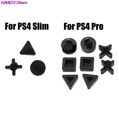 8/3x Feet Pads Silicon Bottom Rubber Feet Pads Cover Cap For PS4 PS 4 Pro Slim Console Housing Case 