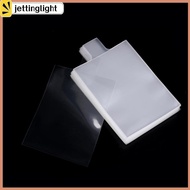 JETTING 100Pcs Pull Tab Sleeves For Card Savers Semi-rigid Game Card Holders With Ears More Convenie