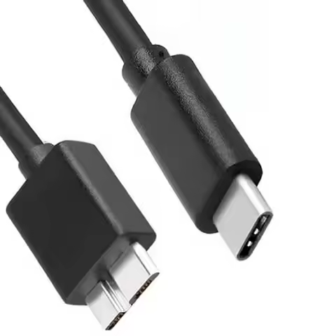 35cm USB C Type C 3.1 To Micro B 3.0 Cable for Samsung NOTE 3 S5 2.5inch Hard Disk Cable Tablet Micr