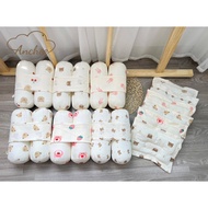 Bộ gối chặn sơ sinh Anchee chất đũi mềm mát cho bé sơ sinh
