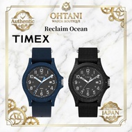 [TIMEX] Reclaim Ocean 40mm Quartz Watch - Eco-Friendly Design