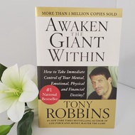 BUKU BANTUAN DIRI【Ready Stock】Awaken the Giant Within《Tony Robbins》Self Help Book English Book