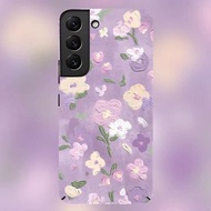 花花 簡約 三星 手機殼 Samsung phone case S8 plus + note 20 ultra note 8 note 9 S9 + S10E S10+ S10 note 10 + S20 ultra + S21 ultra plus S22 ultra plus