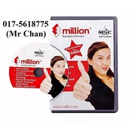 Million Accounting Software Installation CD - Stock & Billing & POS